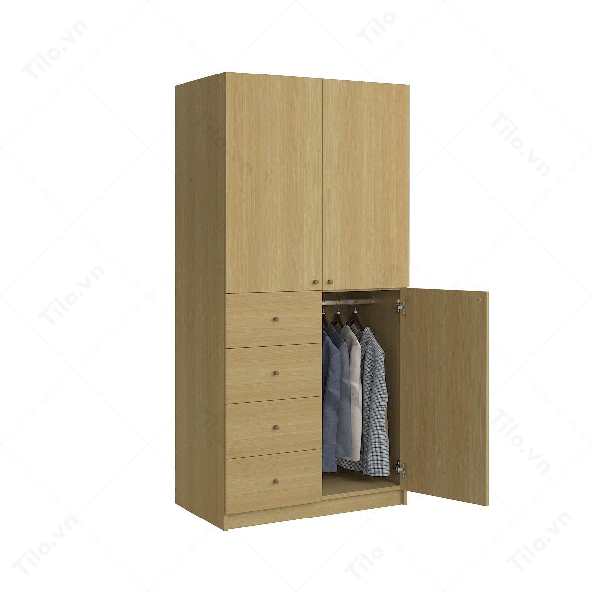 Mua tủ quần áo MDF 1m2 ở đâu uy tín, chất lượng?